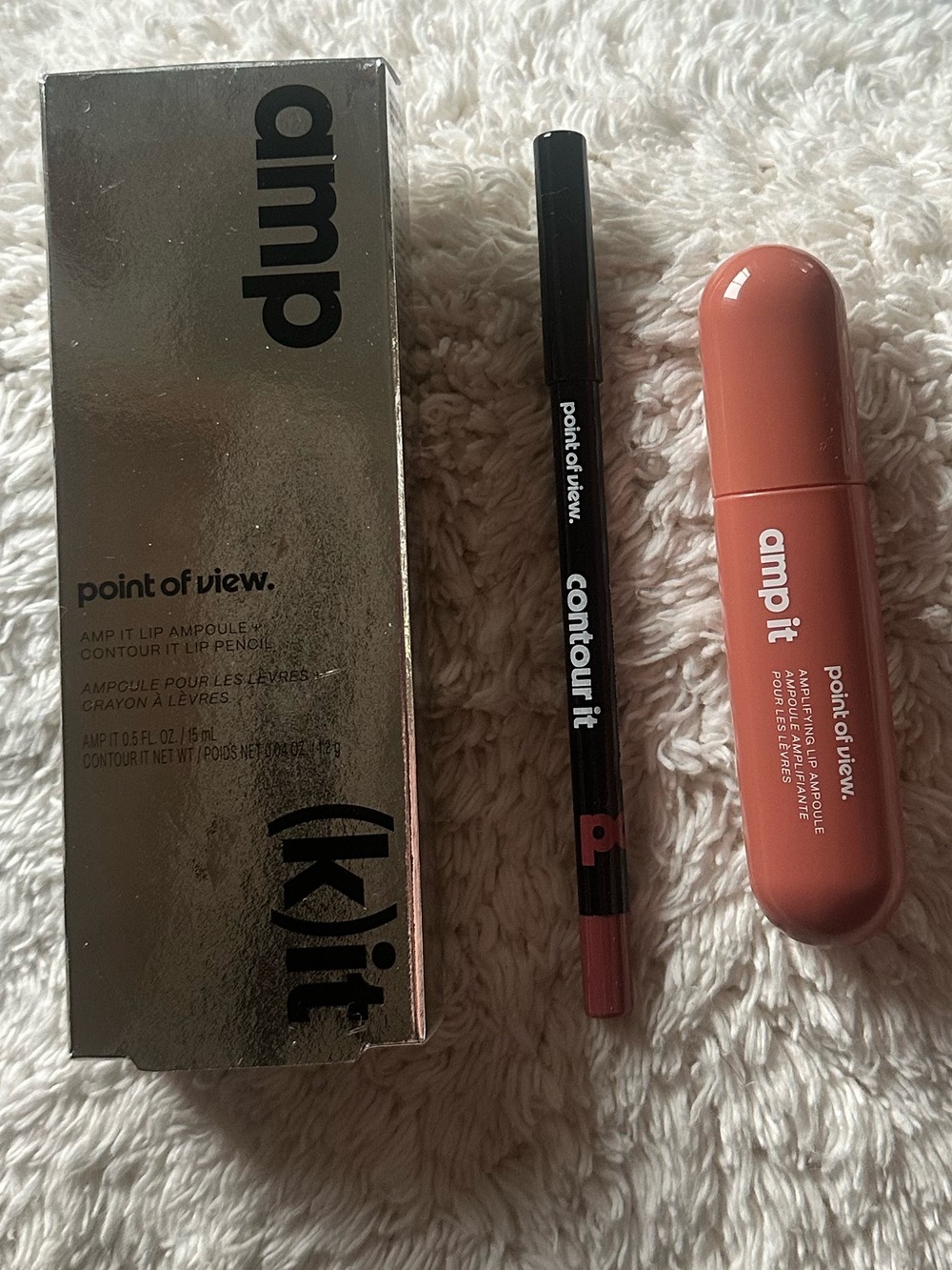 POV- amp it lip ampoule with contour it lip pencil